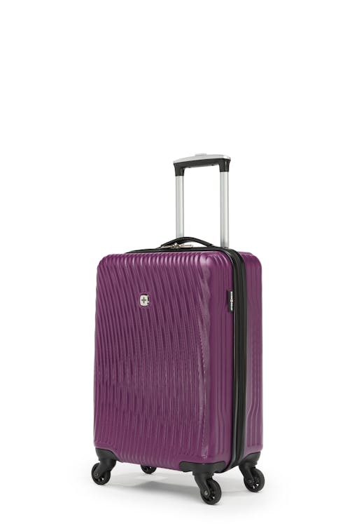 Swissgear DIVINE Collection Carry-On Hardside Luggage - Purple