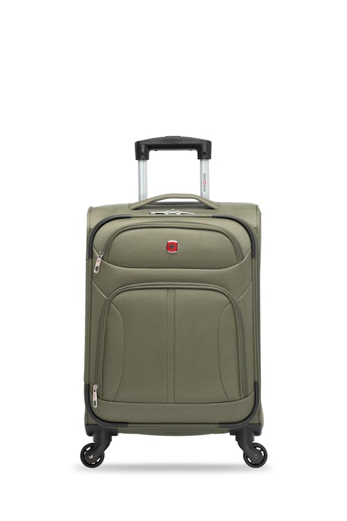 Swissgear Eclipse Collection Carry-On Upright Luggage Front Pockets