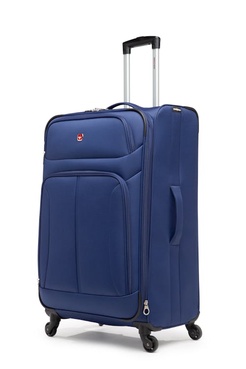 Swissgear Collection de bagages Eclipse - Valise Souple Extensible de 28 po - Bleu
