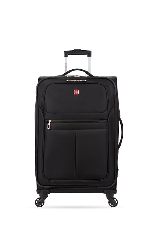 SWISSGEAR 4010 23” Expandable Spinner Luggage with two front pockets 