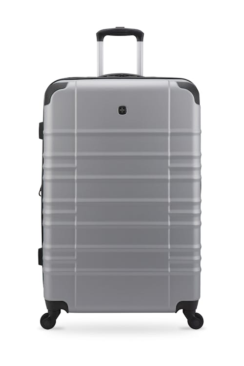 Swissgear SONIC Collection 28-Inch Expandable Hardside Luggage - Silver 