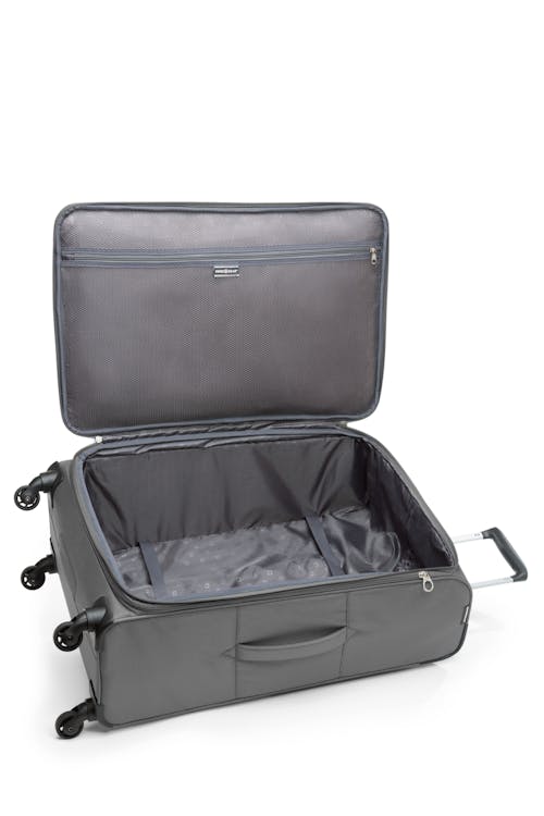 Swissgear Collection de bagages Vintage - Valise souple extensible de 24 po  Équipé avec sangles de compression et une grande pochette en filet