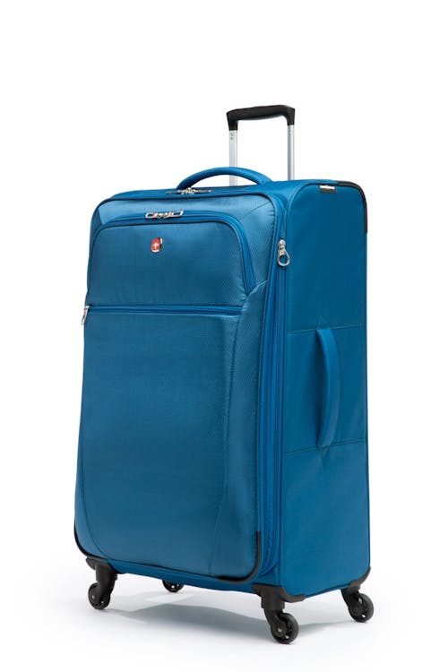 Swissgear Collection de bagages Vintage - Valise souple extensible de 28 po - Bleu