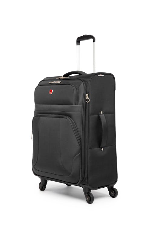 Swissgear ROUND TRIP II  Collection 24" Expandable Upright Luggage - Black