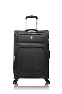 Swissgear Collection de bagages ROUND TRIP II - Valise Souple Extensible de 24 PO - Noir