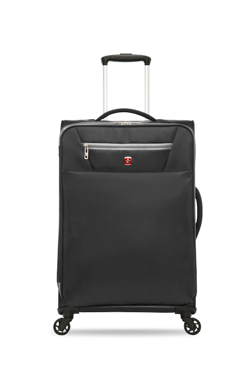 Swissgear Collection de bagages EXTRA LITE Valise Souple Extensible de 24 PO Valise de cabine Souple Polyester durable