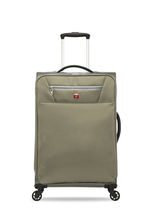 Swissgear Collection de bagages EXTRA LITE Valise Souple Extensible de 24 PO Valise de cabine Souple Polyester durable