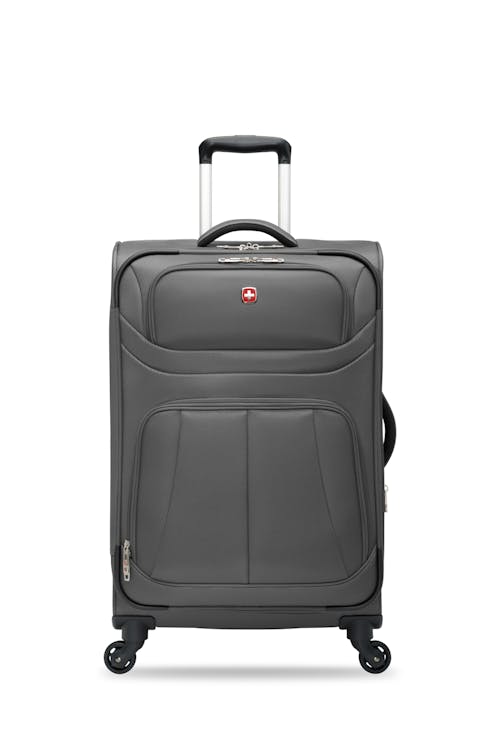 Swissgear Collection de bagages GET AWAY II - Valise Souple Extensible de 24 PO Deux pochettes frontales