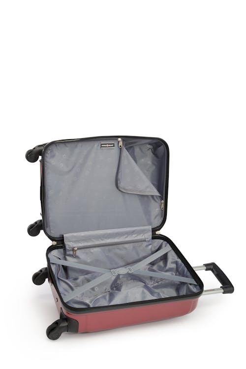 Swissgear Collection de bagages ICONIC - Ensemble De 3 Valises Rigides Sangles de compression une grande pochette en filet