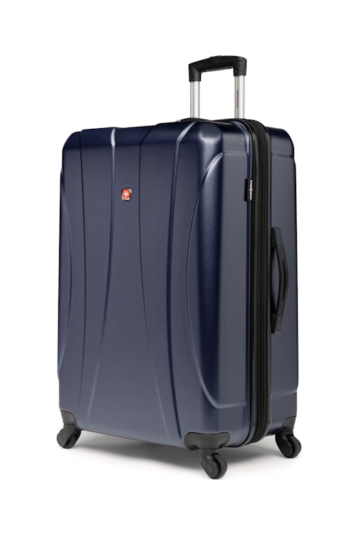 Swissgear Collection de bagages ICONIC   - Valise Rigide Extensible de 28 PO - Bleu Marine
