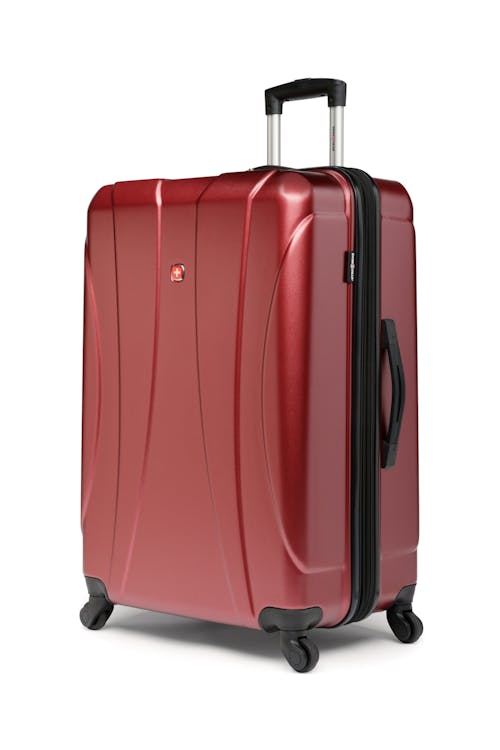 Swissgear Collection de bagages ICONIC   - Valise Rigide Extensible de 28 PO - Bourgogne