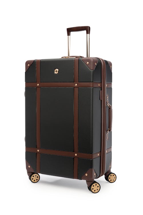 Swissgear Collection de bagages NAUTILUS - Valise Rigide Extensible de 26 PO - Noir