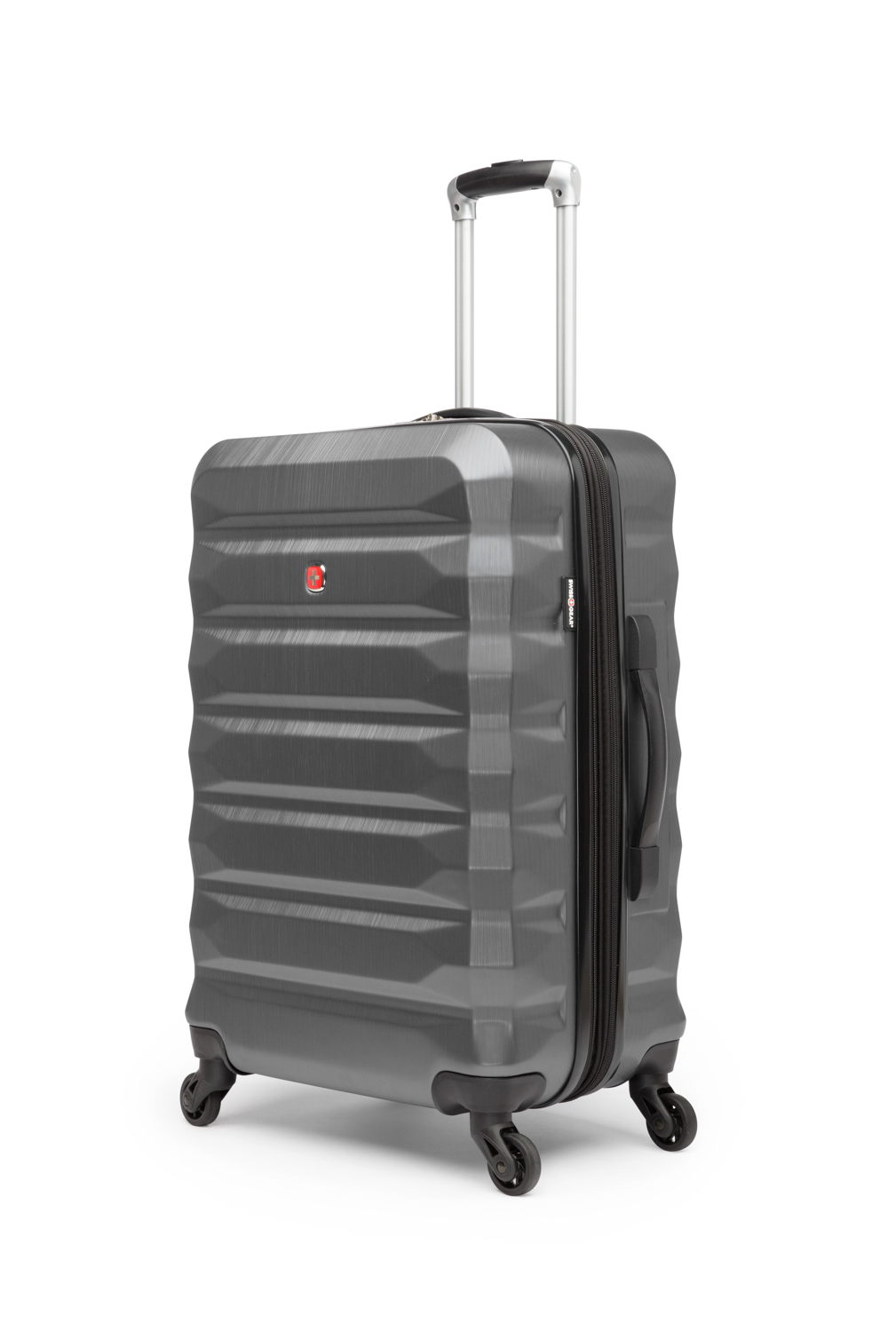 Canada 24 inch Charcoal Lightweight Hard Side Wheeled Suitcase