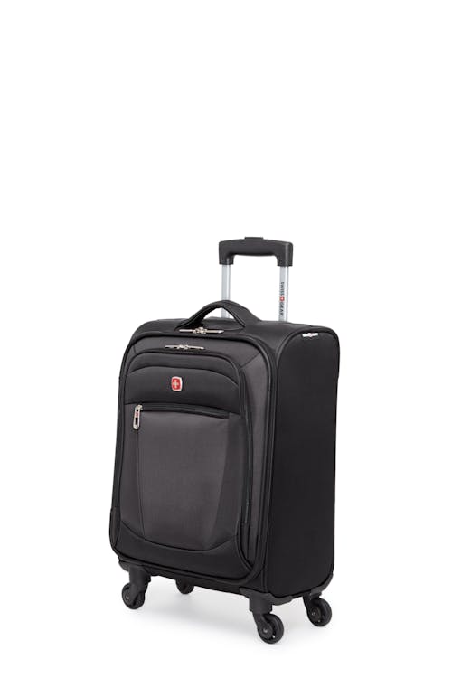 Swissgear Payerne Collection - Carry-On Upright Luggage - Black