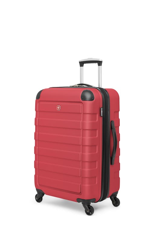 Swissgear Collection de bagages Meligen - Valise rigide extensible de 24 po - Rouge