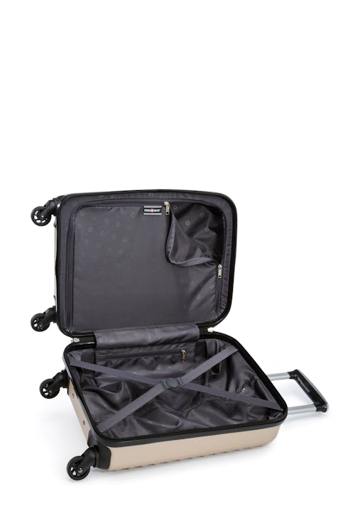 Swissgear In-Flight  Collection Hardside 3 Piece Set Carry-on inside view