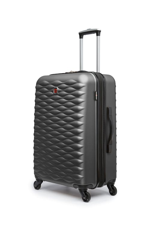 Swissgear Collection de bagages In-Flight - Valise Rigide Extensible de 24 PO - Charbon