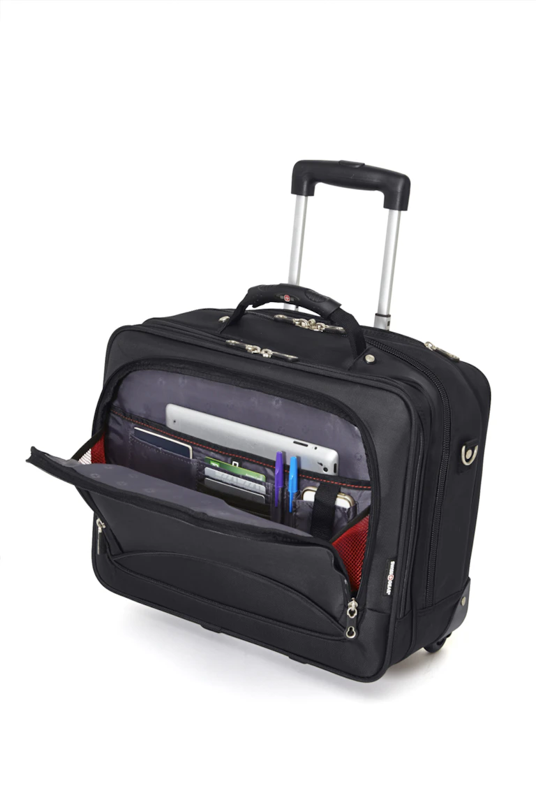 Swissgear 0568 15inch Laptop Wheeled Computer Business Case Black
