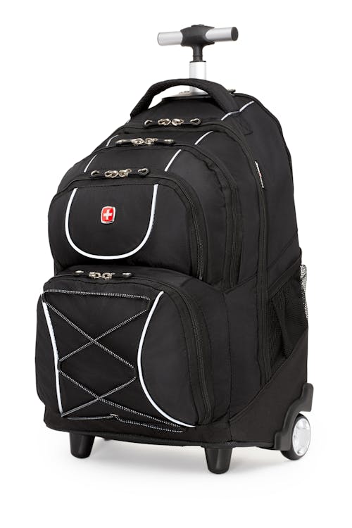 Swissgear 0961 Wheeled 15-inch Laptop Backpack - Black