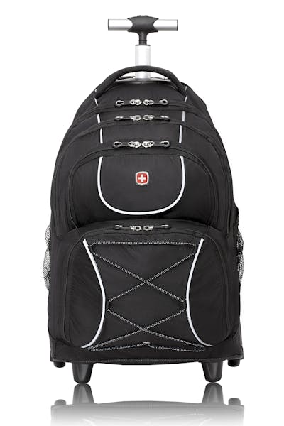 Swissgear 0961 Wheeled 15-inch Laptop Backpack - Black