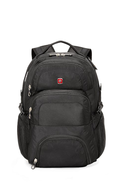 Swissgear 1456 17-inch Computer and Tablet Backpack  Side zippered pockets for sundries