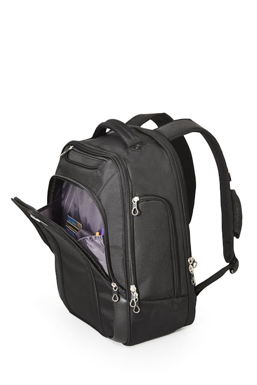 Swissgear 2328 17-inch Laptop and Tablet Backpack  Side pockets for sundries