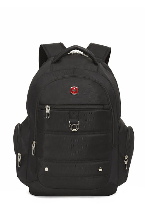 Swissgear 2508 15-inch Computer Backpack  Practical decorative metal D-ring to hook and carry handle