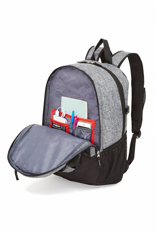 Swissgear 2520 - Sac à dos pour ordinateur 15 po  Organiseur frontal à fermeture éclair