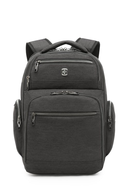 SWISSGEAR 2708  17-Inch Computer and Tablet Backpack Two side zippered pockets