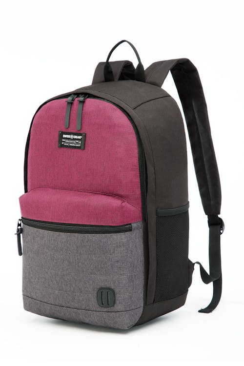 SWISSGEAR 2709 14-Inch Computer Backpack - Fuchsia/Grey