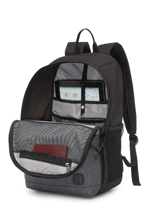 SWISSGEAR 2709 Sac à dos pour ordinateur 14 po  Comprend un grand compartiment central avec une pochette pour portable