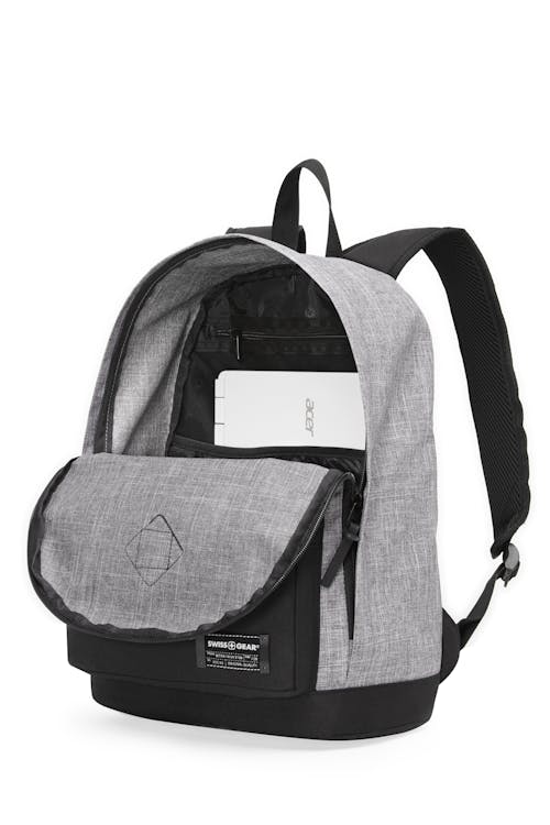 Swissgear 4600 Tablet Backpack  Expandable front compartment 