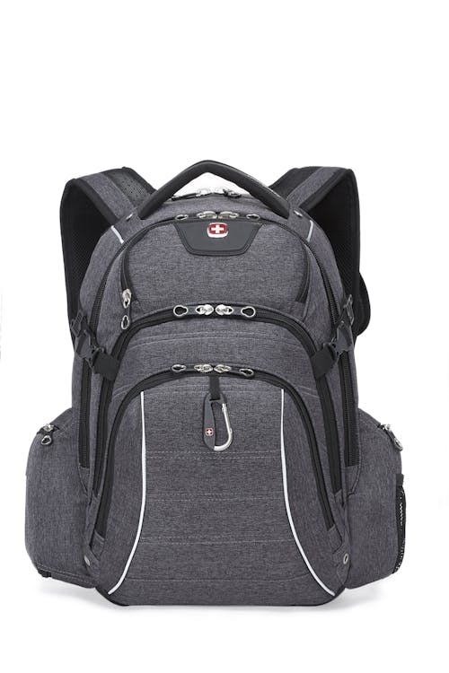 Swissgear 9855 17 inch Computer and Tablet Backpack  Side zippered pockets