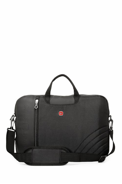 Swissgear 0102 17 inch Laptop Friendly Briefcase  Adjustable and removable shoulder straps