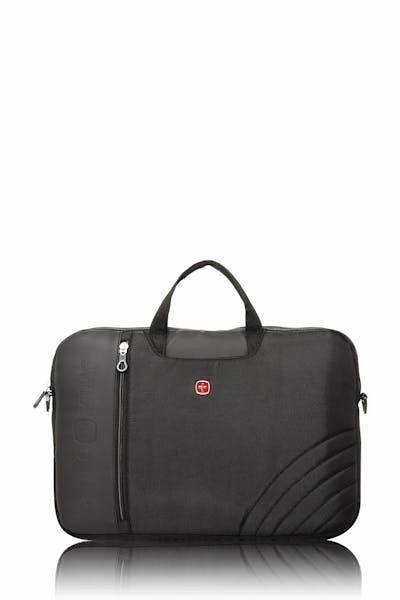 Swissgear 0102 17-inch Laptop Friendly Briefcase - Black