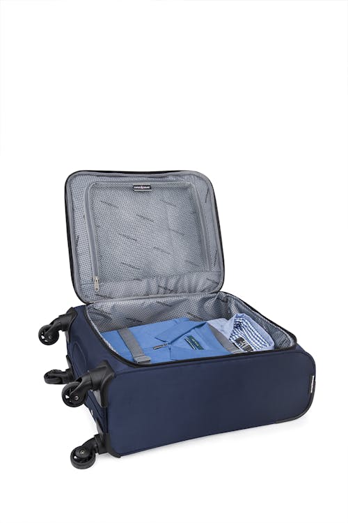 Swissgear collection de bagages Castelle Lite - Valise de cabine souple - Bleu Marin