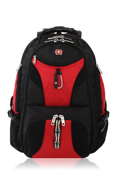 Swissgear 1900 ScanSmart Laptop Backpack - Black/Red