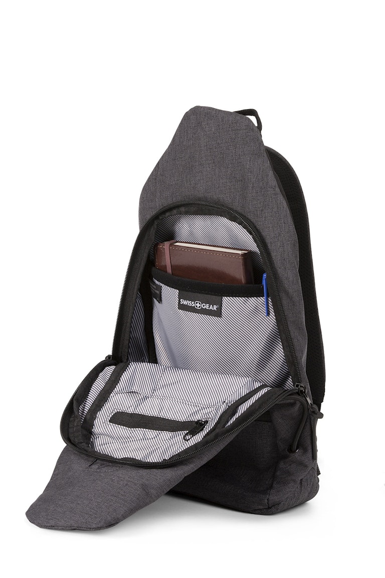 Swissgear Sling Backpack Heather Gray