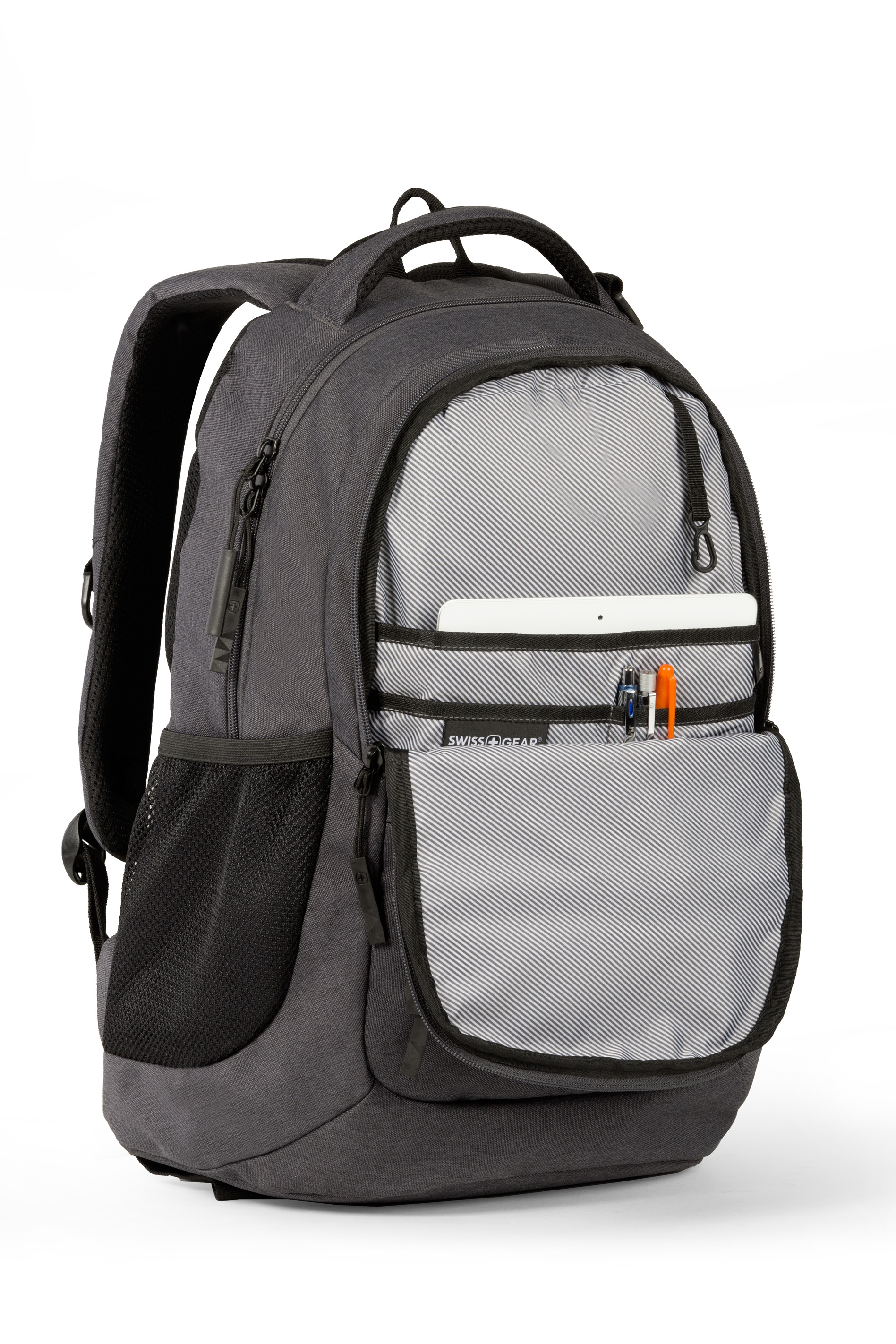 swiss gear gray backpack