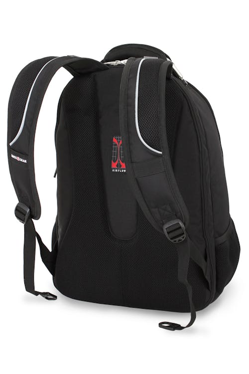 SWISSGEAR 3232 ScanSmart TSA Laptop Backpack Ergonomically contoured, padded shoulder straps 