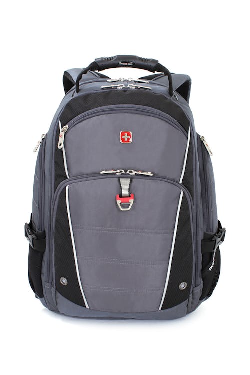 SWISSGEAR 3295 DELUXE LAPTOP BACKPACK QUICK-ACCESS, FRONT ZIPPERED POCKET 
