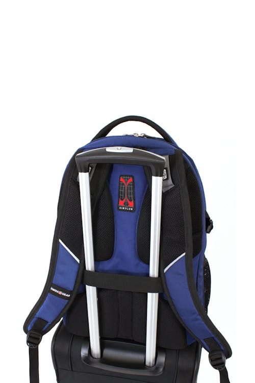 SWISSGEAR 5831 Scansmart Backpack Add-a-bag trolley strap