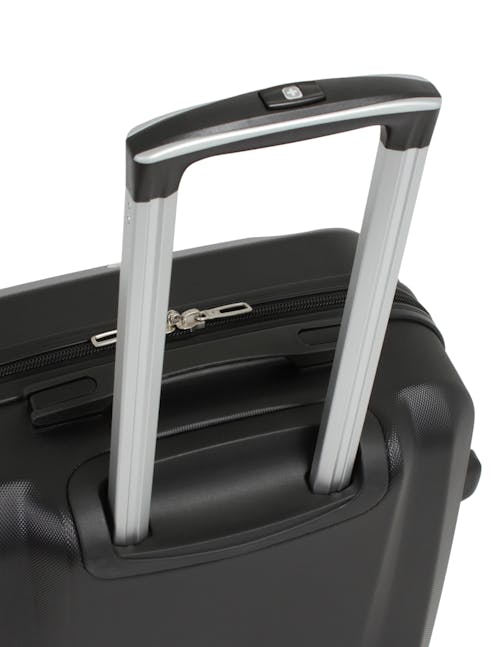 Swissgear 6072 28" Hardside Spinner Luggage Aluminum, push button locking telescopic handle