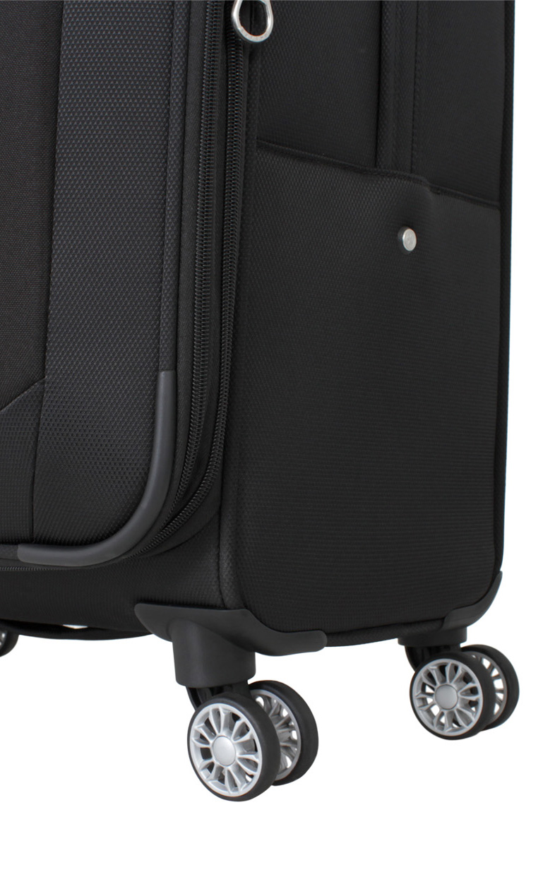 luggage with 360 degree wheels