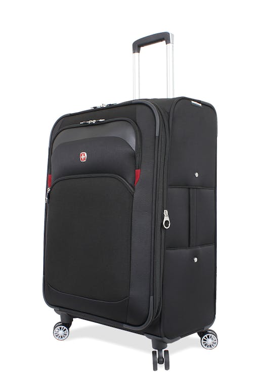 Swissgear 6126 24" Expandable Deluxe Spinner Luggage - Black