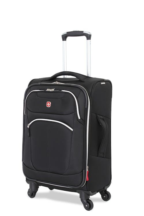 Swissgear 6133 20 Expandable Liteweight Carry On Spinner Luggage - Black