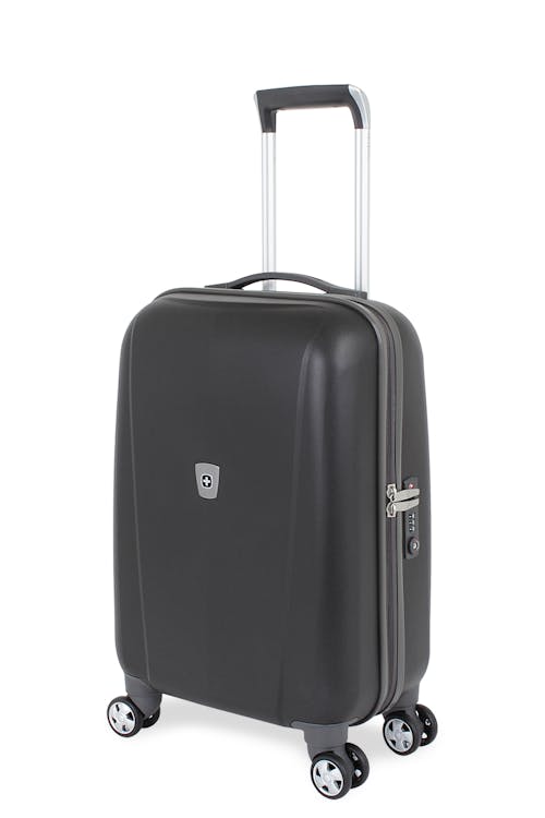 Swissgear 6150 18.5" Carry On Hardside Spinner Luggage - Black 
