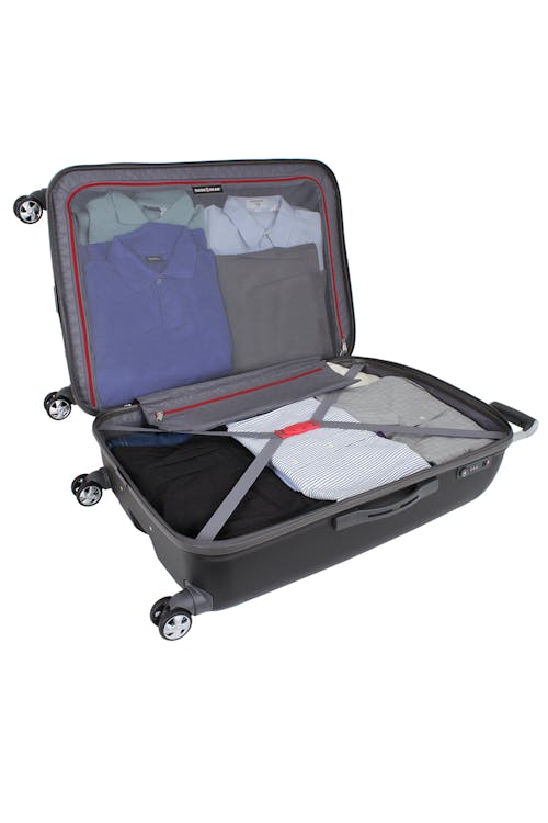 SWISSGEAR 6150 28 Hardside Spinner Luggage Black