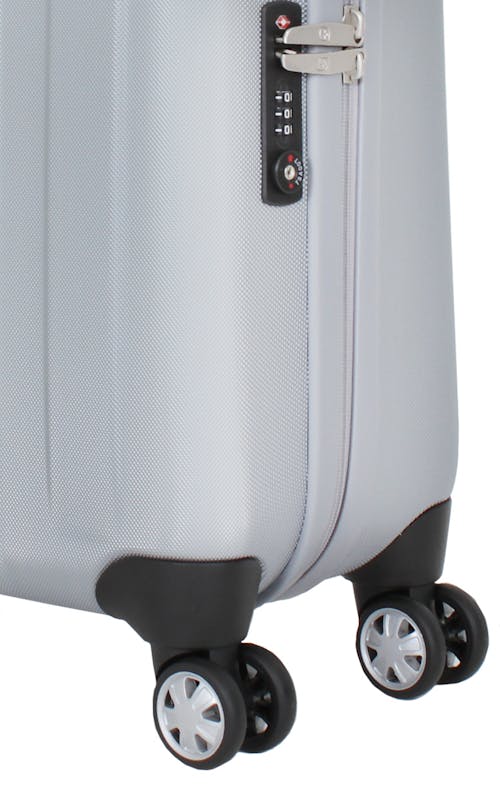 6151 20" Deluxe Hardside Carry-On Spinner Luggage 360-degree, multi-directional spinner wheels