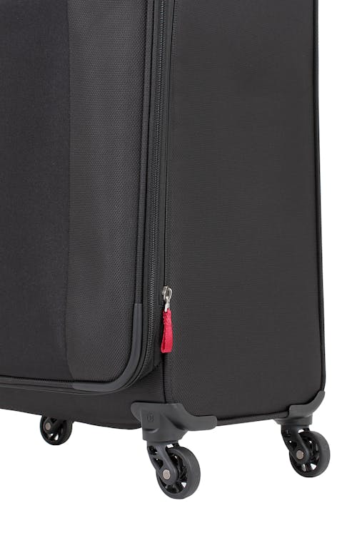 Swissgear 6165 20" Expandable Liteweight Carry-On Spinner Luggage 360 degree, multi-directional spinner wheels 